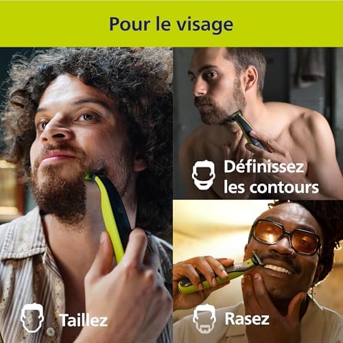 Philips Rasoir Électrique Homme OneBlade 360, QP2834/31, Visage et Corps