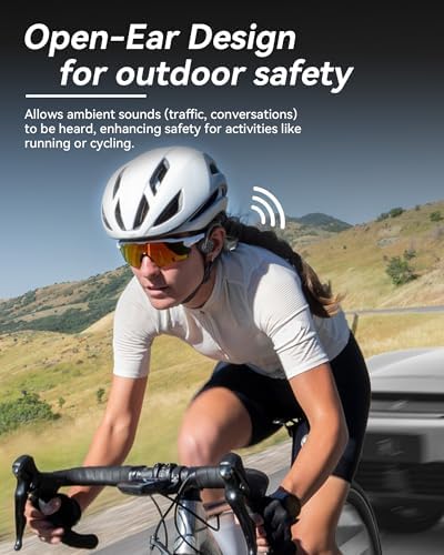 Casque Bluetooth à Conduction Osseuse, Étanche IP68, Mémoire 32 Go