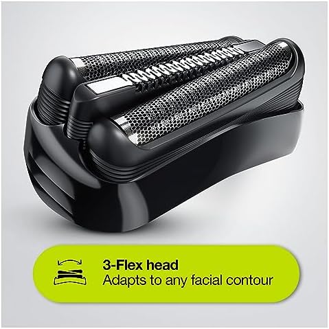Braun Rasoir Électrique Homme Series 3 Shave&Style 300BT, 3-en-1, Sans Fil, Noir