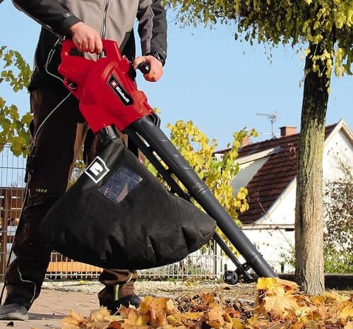 Einhell Aspirateur-souffleur de feuilles GC-EL 3024 E, 3000 W, 40 L, Noir/Rouge