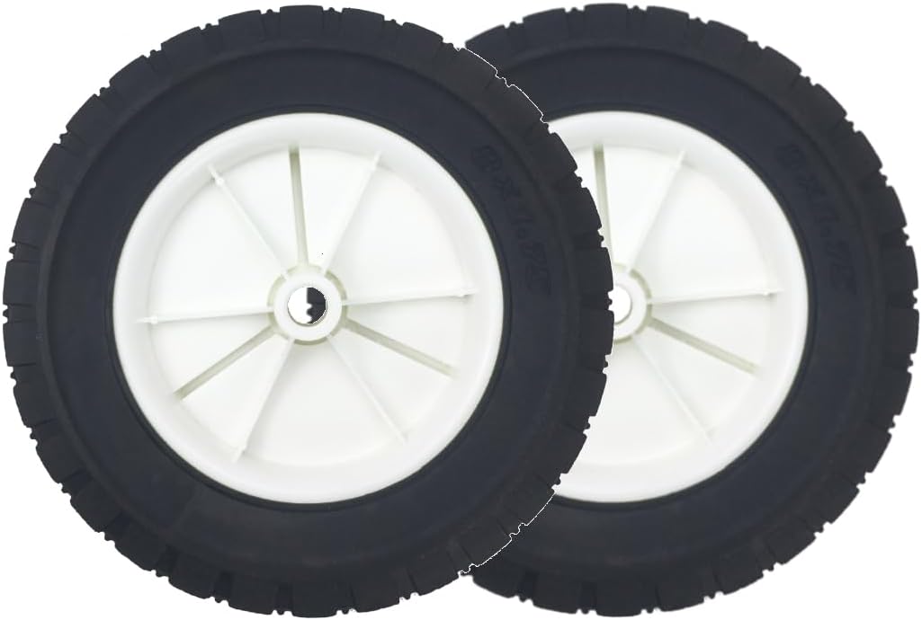 Roues de Rechange - Diamètre 200 mm - Pour Tondeuse et Compresseur