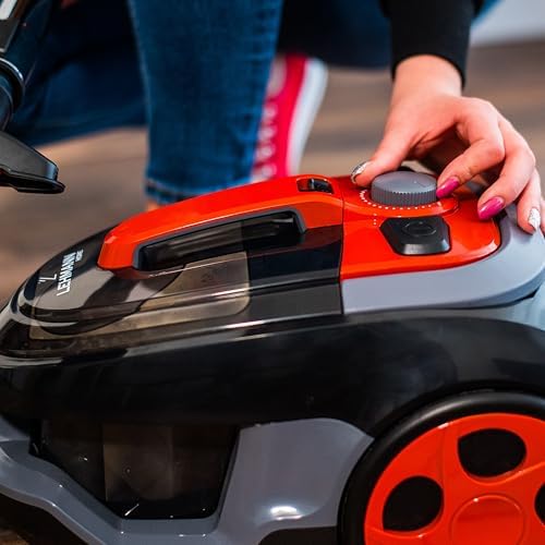 LEHMANN Aspirateur Cyclonique Typhoon 4000W, Sans Sac, Filtre HEPA, Brosse Turbo