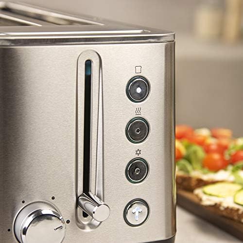 Cecotec Grille-Pain BigToast Extra Double, 2 Fentes Extra Larges, 1600 W, Inox