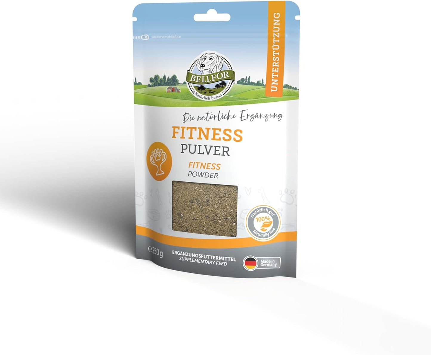 Poudre Fitness pour Chiens - Protéines d'Insectes - Graines de Chia