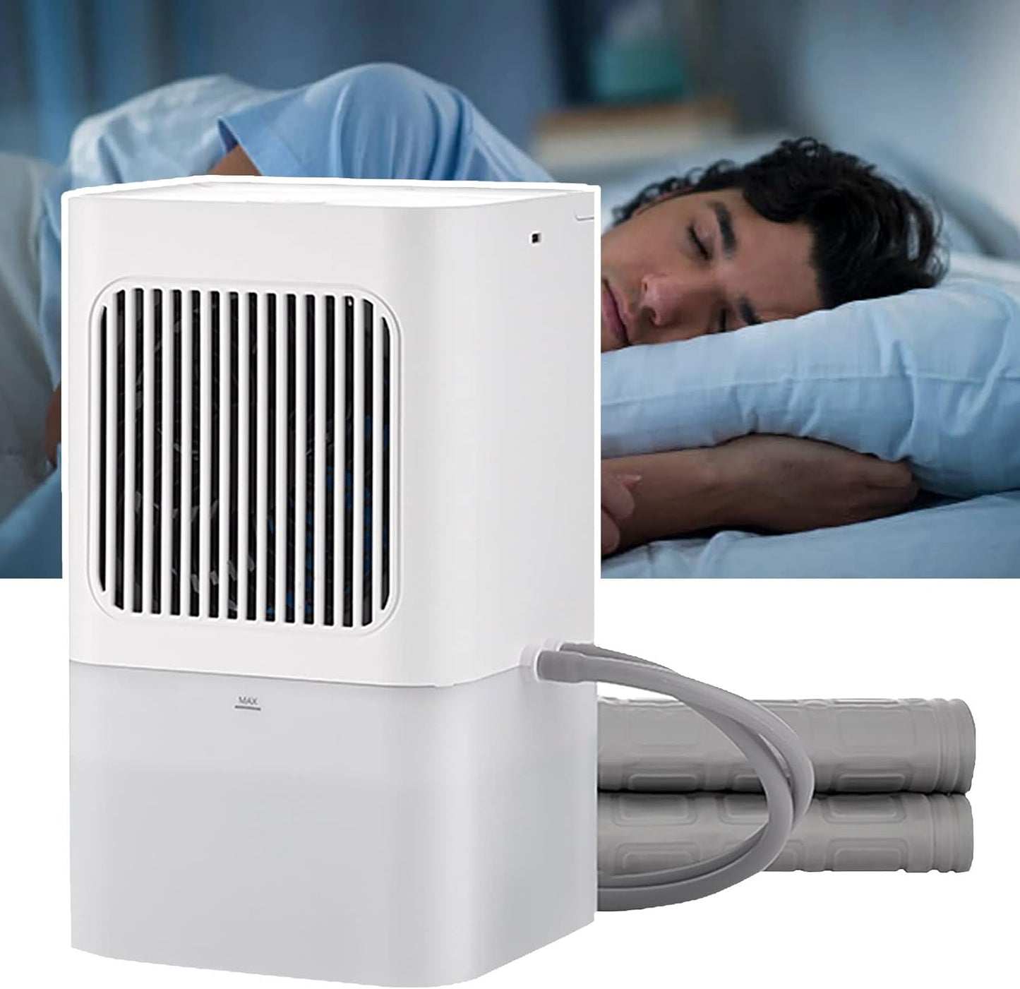 Surmatelas Rafraîchissant - Portable - 3 Vitesses Réglables