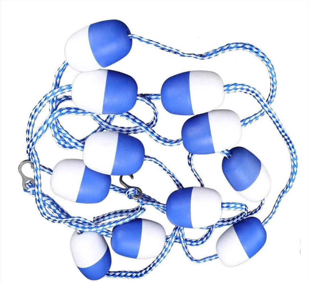 Corde de Sécurité pour Piscine - Nylon Résistant - Flottabilité Élevée