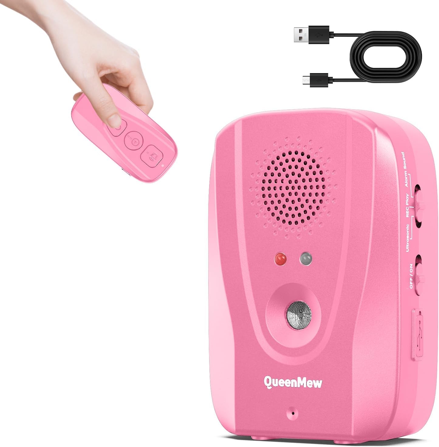 Dispositif Anti Aboiement Chien - Ultrason & Télécommande - Étanche & Rechargeable