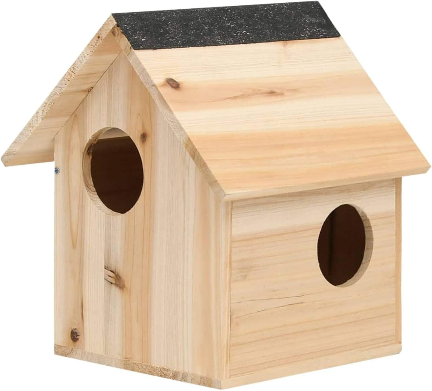 Maison pour Écureuils - Bois de Sapin Massif - 26x25x29 cm