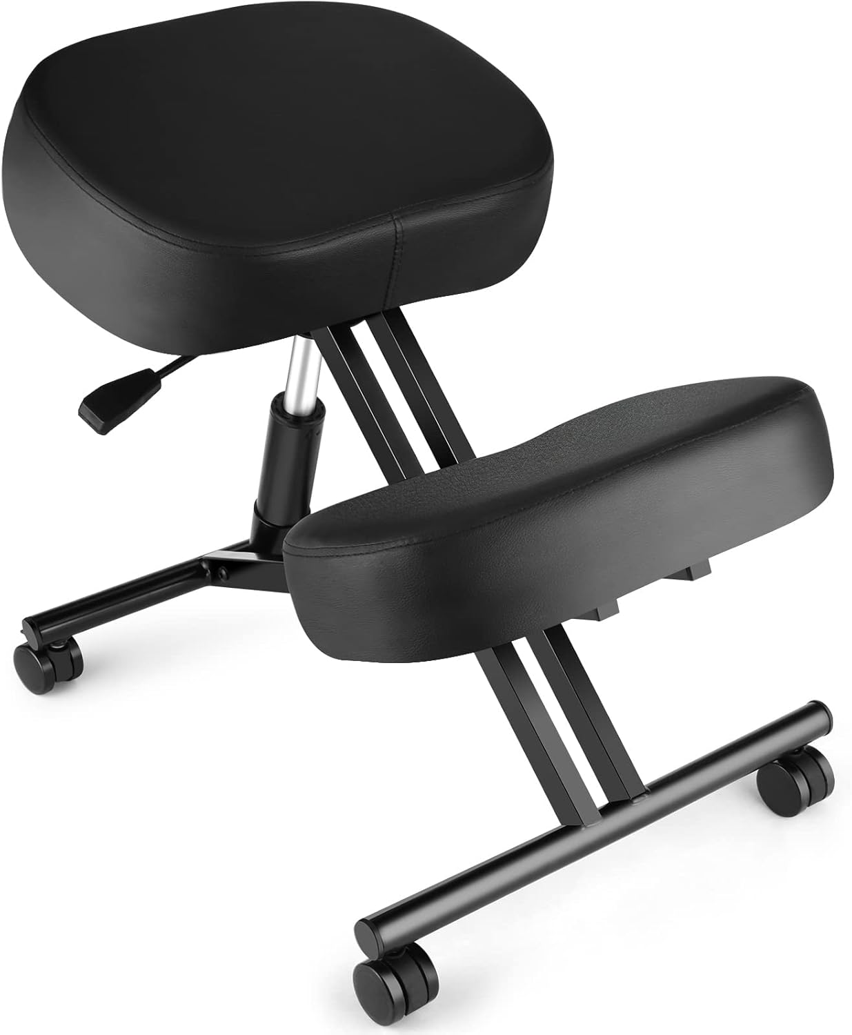Chaise Ergonomique - Réglable en Hauteur - Coussin en Mousse