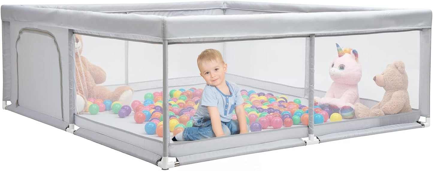 Parc pour Bébé - XXL 180x200cm - Sécurité Antidérapante