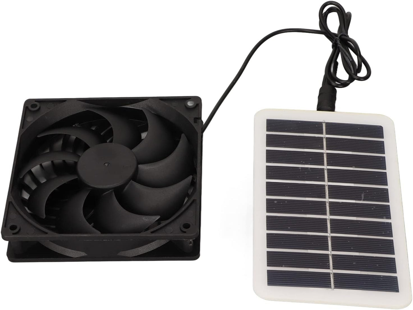 Ventilateur Solaire Portable - Élimination des Odeurs - Économie d'Énergie