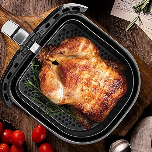 Friteuse à Air 6,5L avec Écran Tactile LED et 12 Programmes de Cuisson