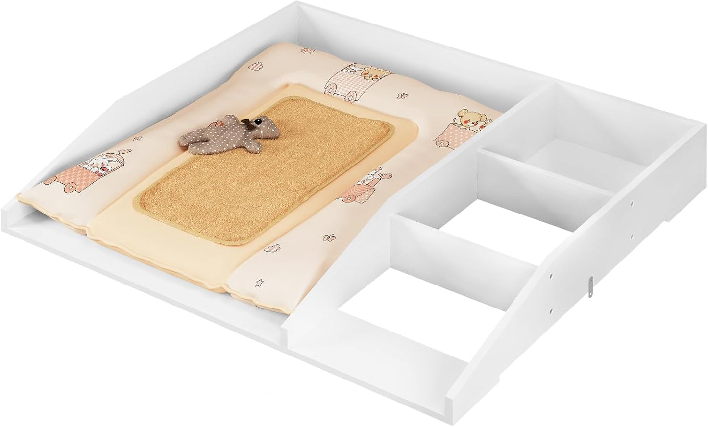Table à Langer Amovible - Conception Pliable - Matériaux Écologiques