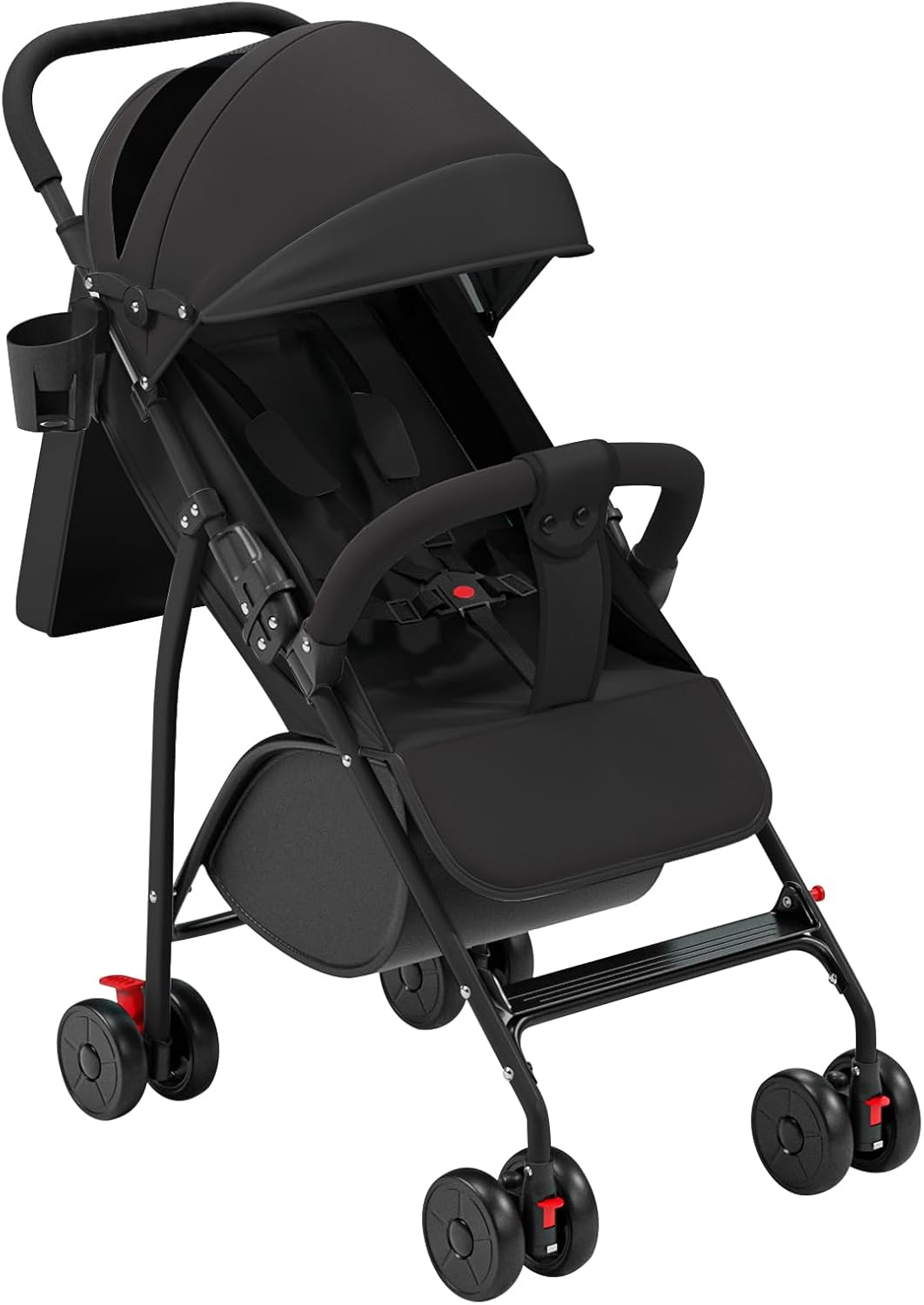 Poussette Bébé Légère - Pliable Automatique - Canopy UV50+