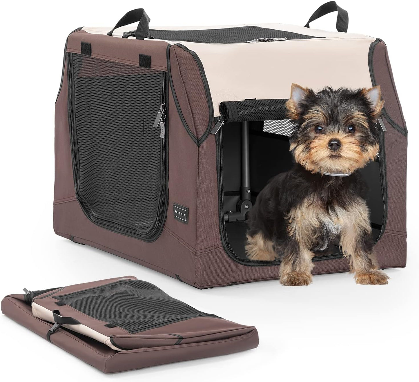 Caisse de Transport pour Chien - Pliable - Vue Panoramique