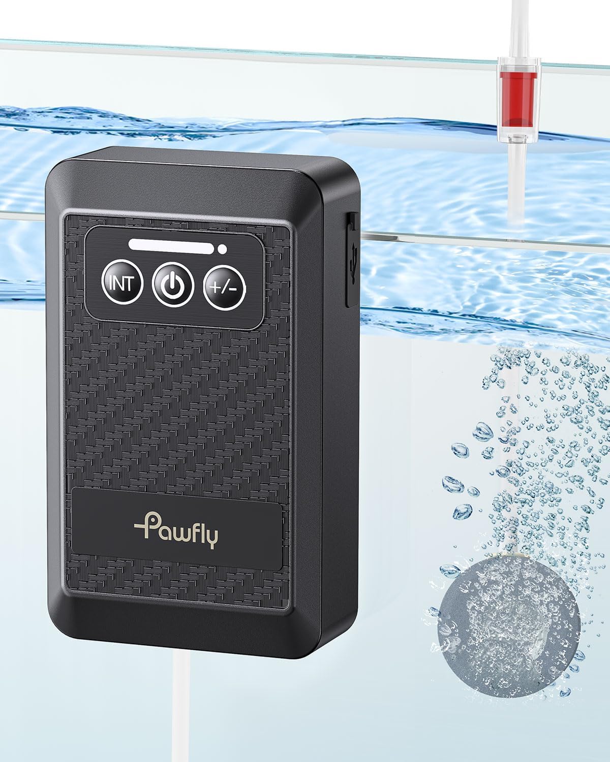 Pompe à Air Aquarium - Batterie Lithium 2200mAh - Rechargeable Type-C