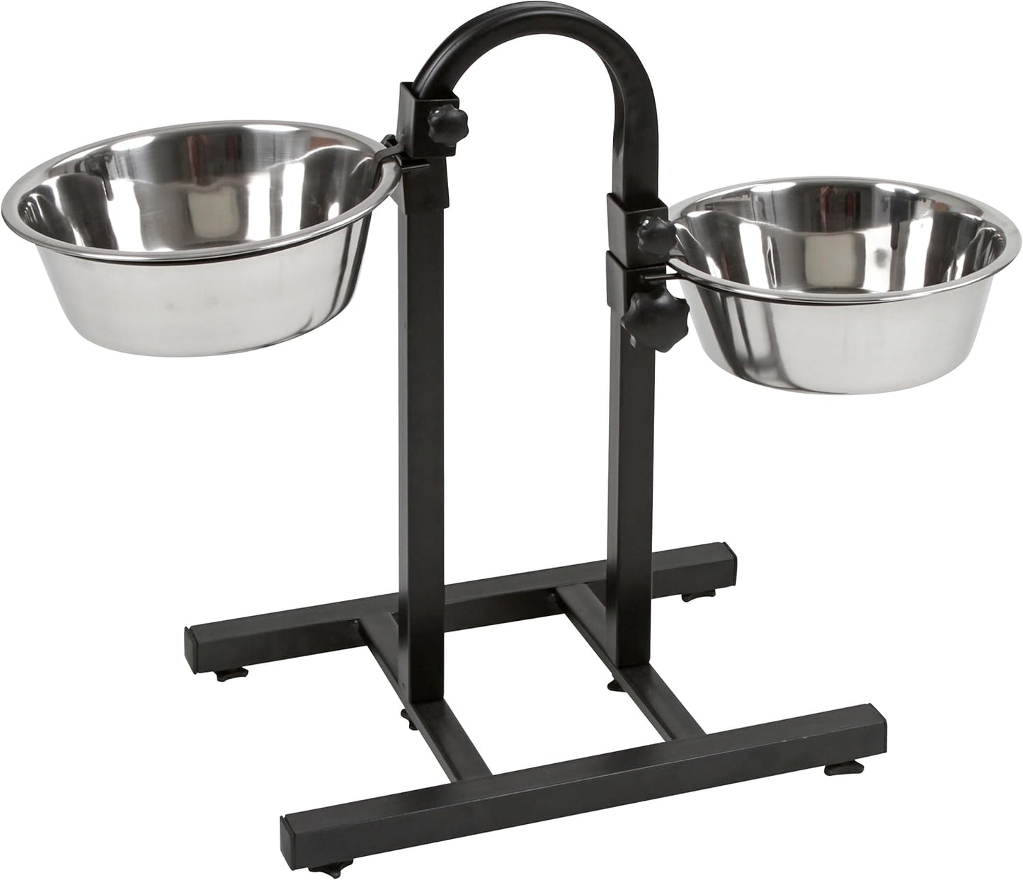 Bar à Aliments pour Chien - Capacité 2x2800ml - Hauteur Réglable