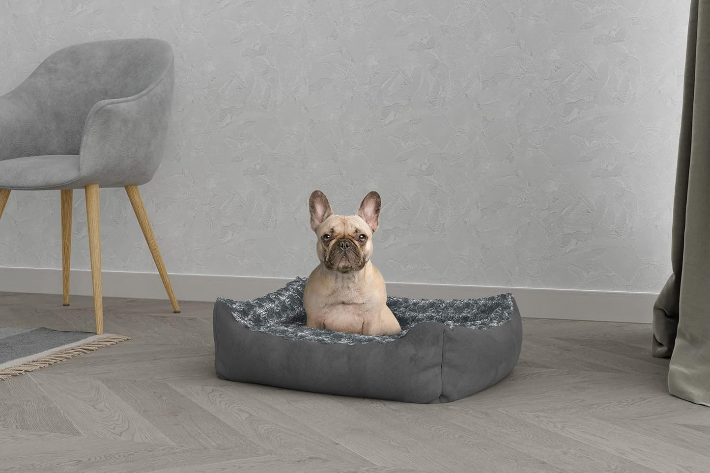 Panier pour Animaux - Doux et Confortable - Tissu Polaire
