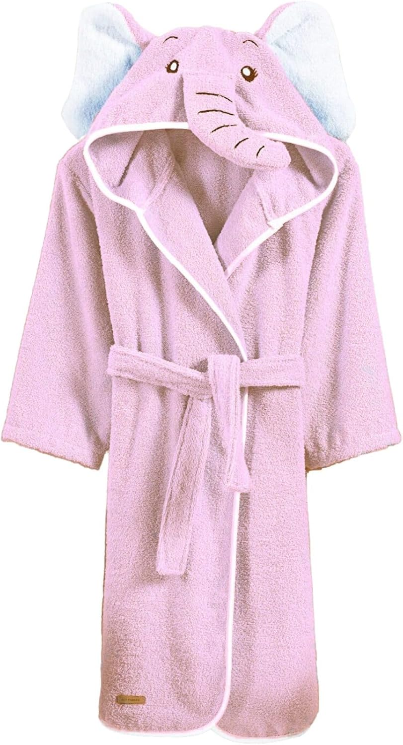 ELY PARKER - Peignoir Enfant - Coton Turc - Ultra Doux et Absorbant