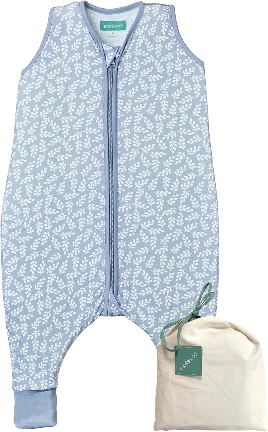 Gigoteuse Bébé avec Pieds - Fraîche et Légère - 0.5 TOG Été