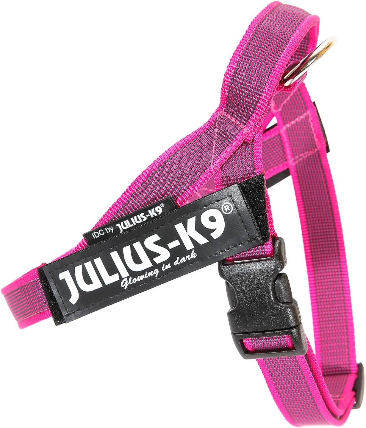 Harnais pour Chien - IDC Color & Gray - Taille Mini, Rose-Gris