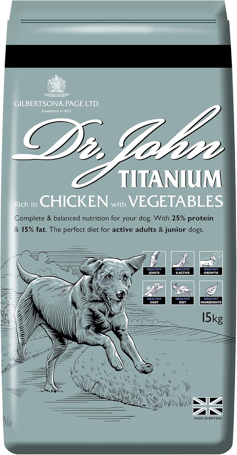 Nourriture Sèche pour Chiens - Poulet Savoureux - Riche en Légumes