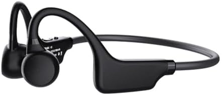 Écouteurs sans fil à conduction osseuse, casque sport Bluetooth 5.2, noir
