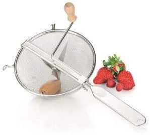 Nature & Saveurs - Moulin à Coulis - Acier Inoxydable - 18 cm