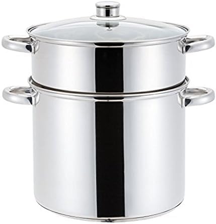 HAUSSMANN heritage Couscoussier Induction 3 en 1, Modèle HM-0850, 8L, Inox