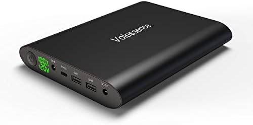 Batterie Externe 50000mAh avec Charge Rapide, Aluminium Noir