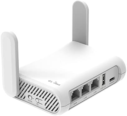 GL.iNet Routeur WiFi de Voyage Sécurisé GL-SFT1200, Double Bande AC1200, Gigabit Ethernet