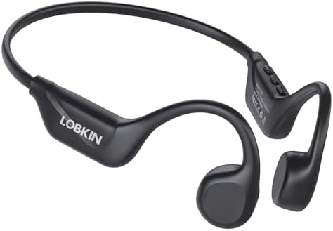 Casque Bluetooth 5.4 à Conduction Osseuse, Étanche IPX5, 10 Heures d'Autonomie