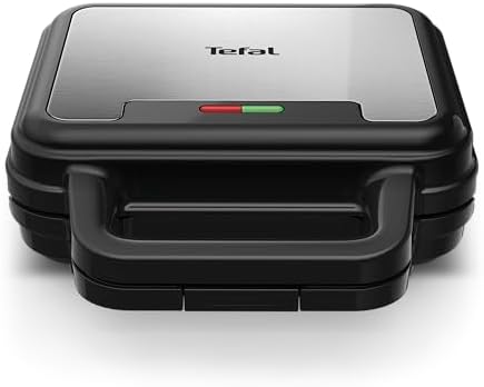 Tefal Gril de Contact UltraCompact 3in1 SW383D10, Noir, 26.2x16x29 cm