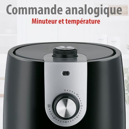 Air fryer compacte 2L pour une cuisson rapide et saine
