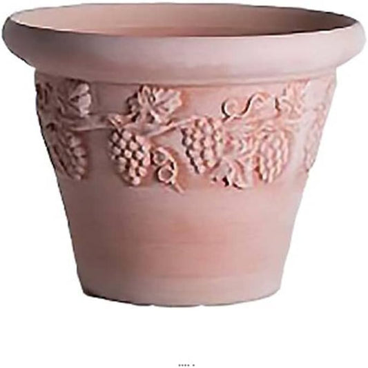 Bac à Fleurs en Terre Cuite - Hauteur 28 cm - Diamètre 37 cm