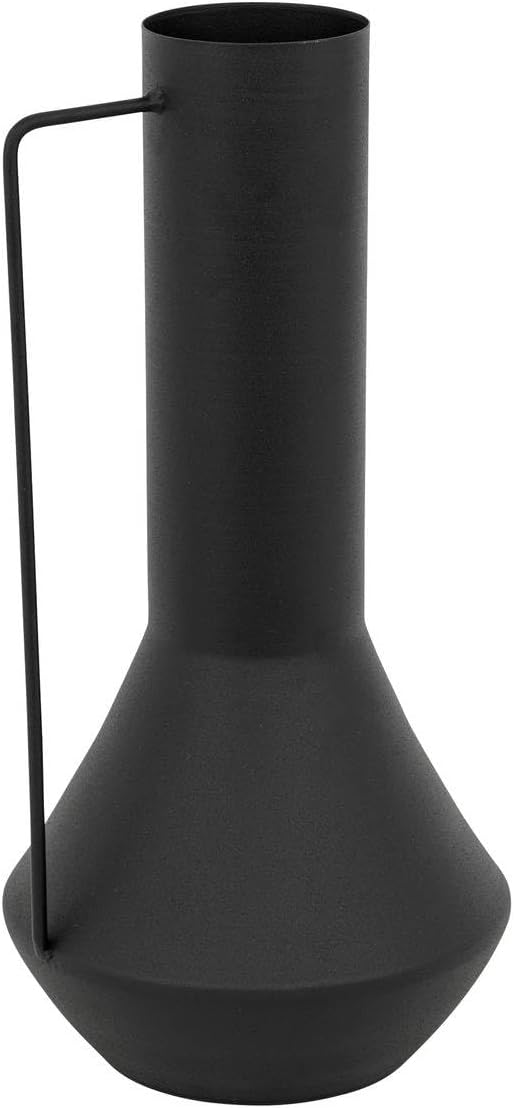 Vase en Métal - Sylvain Noir - Hauteur 35cm