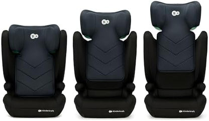 Kinderkraft Siège Auto i-Size I-SPARK, Groupe 2/3, 100-150 cm, Noir