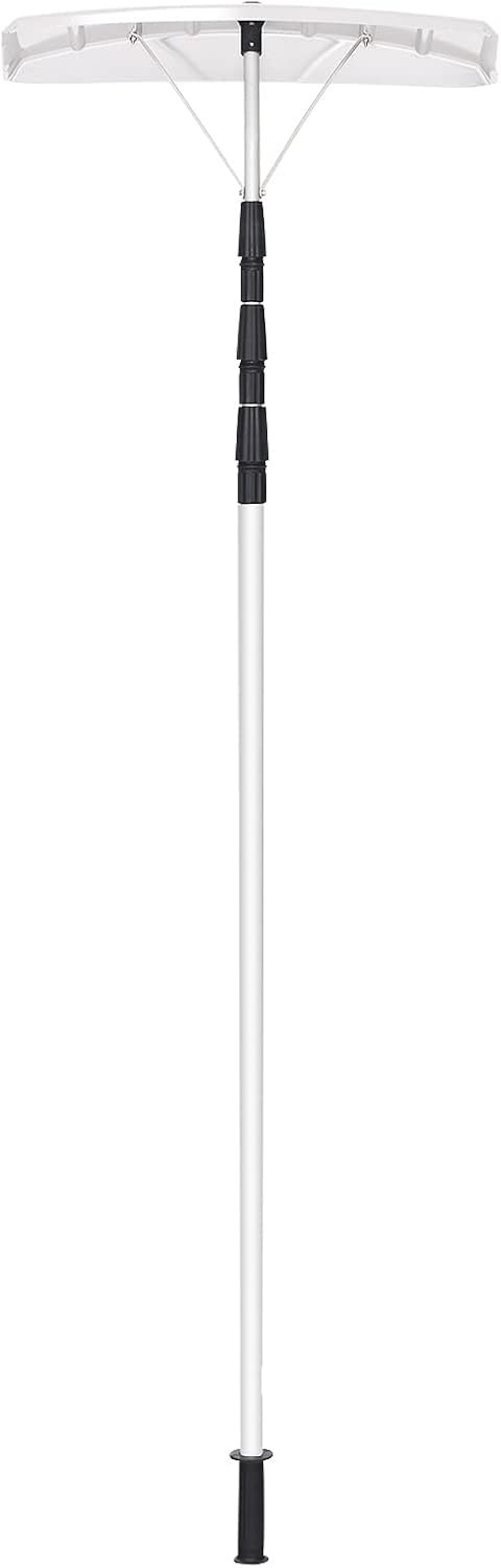 Râteau à Neige Télescopique - Longueur Réglable 201-630 CM - Aluminium Antidérapant