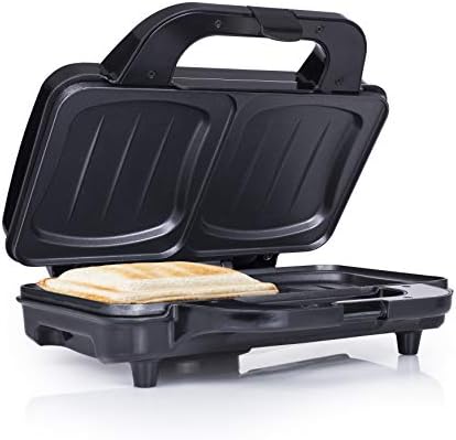 Tristar Appareil à Croque-Monsieur SA-3060, 900W, Plaques Extra-Profondes, Noir