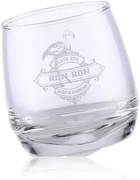 Verre à Rhum - Édition Limitée Flamant Rose - Gravure Laser