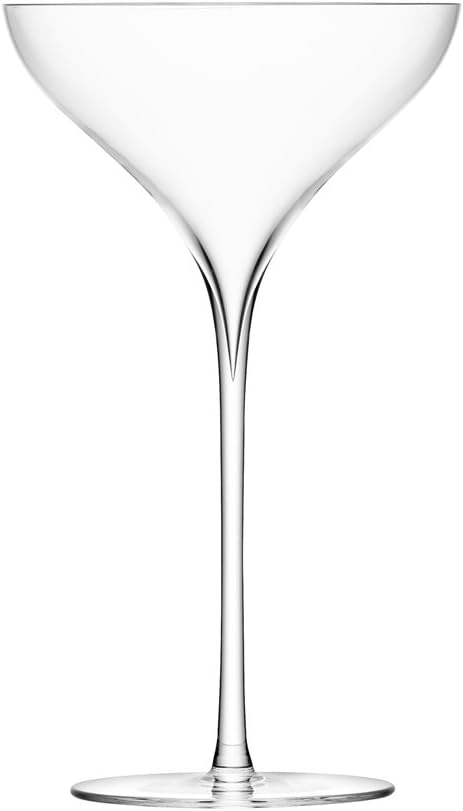 Coupes à Champagne - Verre Soufflé à la Bouche - Jantes Peintes à la Main