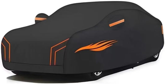 Bâche de Protection Voiture - Résistante aux Intempéries - Fermeture Éclair