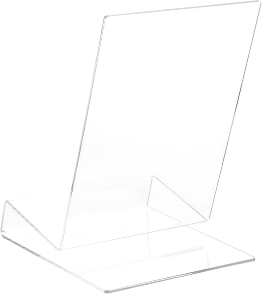 Présentoir Acrylique - Support Transparent - Chevalet d'Affichage