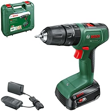 Bosch Perceuse-visseuse sans fil EasyImpact 18V-40, 1 Batterie 2,0 Ah, Coffret de Transport