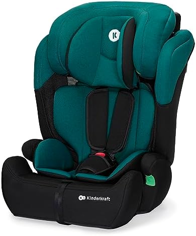 Kinderkraft Siège Auto i-Size COMFORT UP, Groupe 1/2/3, 9-36 kg, Vert