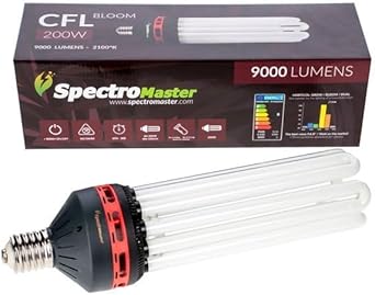 Ampoule de Croissance - 200W CFL - 2100K pour Floraison