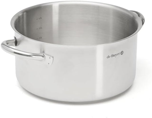 De Buyer - Faitout en Inox - Qualité Professionnelle - Tous Feux