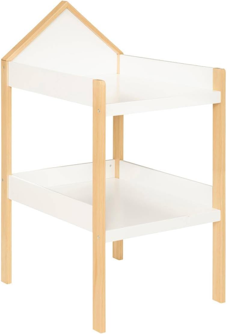 Table à Langer Bébé - Bois MDF - Blanc