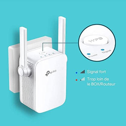 TP-Link Répéteur WiFi AC1200 RE305, Amplificateur WiFi, Port Ethernet, 120㎡ Couverture