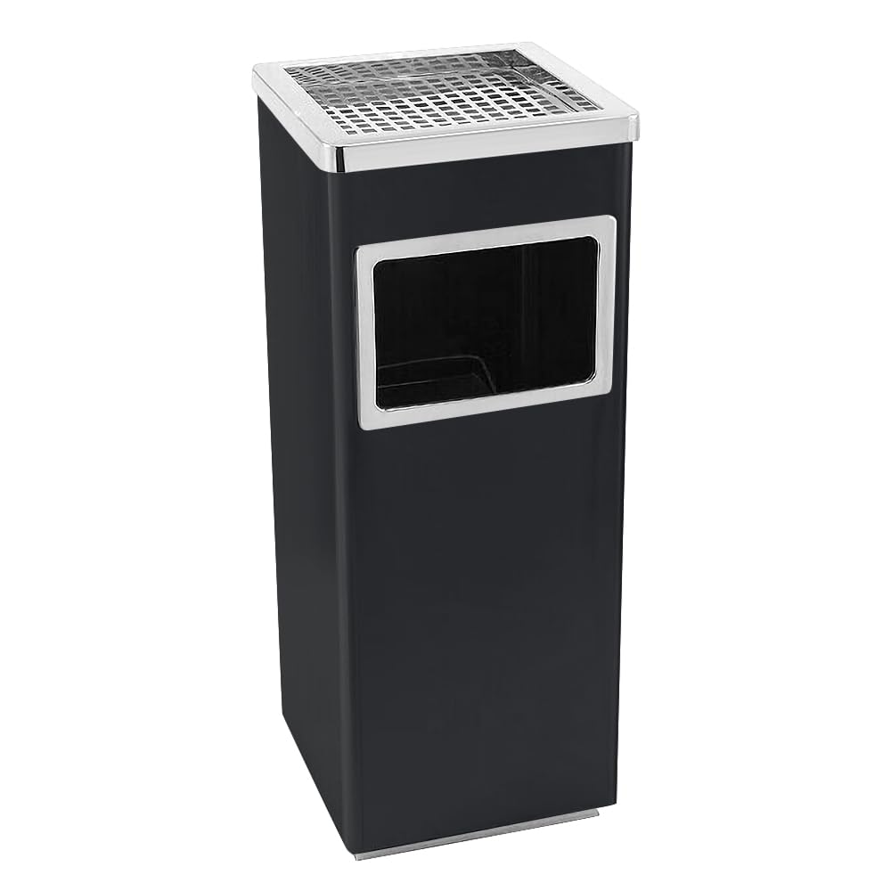 Bac à Déchets de Jardin - Grande Capacité 35L - Cendrier Amovible
